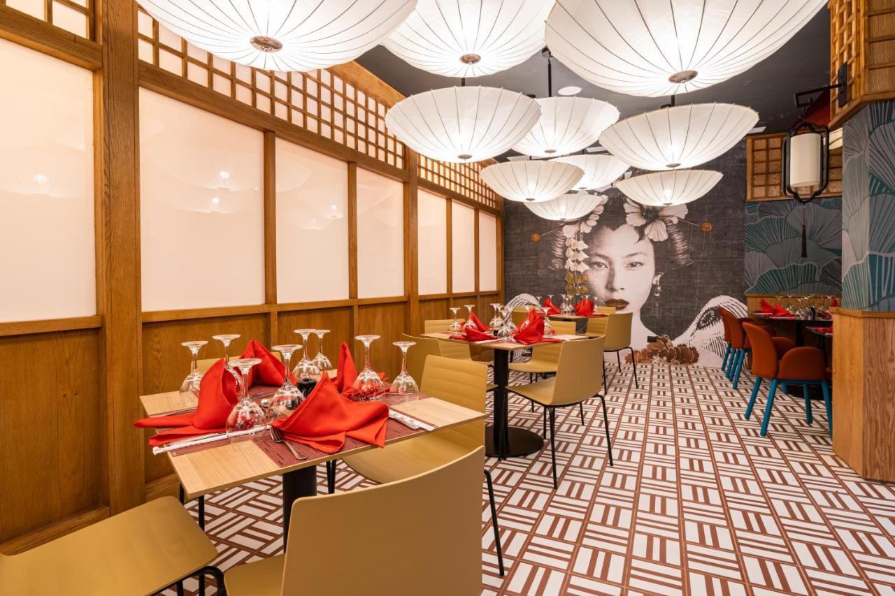 คาริบ ดีลักซ์ ปรินเซส - ออล อินครูซีฟ Hotel ปุนตากานา ภายนอก รูปภาพ Interior of a restaurant in Paris